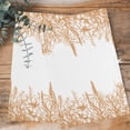 thumbnail image 4 of Brown Plants Kitchen Towels Set of 4, Water Absorbent Dish Towel, Lavender Floral Spring Wildflower White Decorative Hand Towels - Quick Drying Cloth for Cooking Baking, 18x28 Inch, 4 of 8