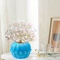thumbnail image 5 of Wooowa Halloween Pumpkin Shape Plastic Flower Pot Planter 5.5x5.5x4.3 Inch for Desk Balcony Garden Decor, 5 of 6