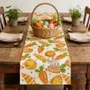 Todaioua Bunny Rabbits Eggs He is Risen Easter Table Runner 13x47 Inch - Seasonal Spring Kitchen Dining Table Decoration for Home Party Indoor Outdoor Farmhouse Decor