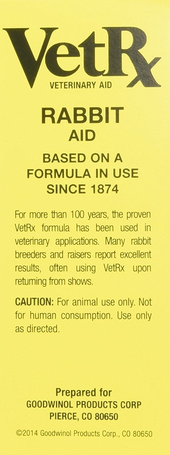 Vetrx for rabbits outlet tractor supply