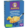 Annie's Macaroni and Cheese Dinner, Classic Mild Cheddar, Family Size, 10.5 oz.