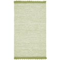 thumbnail image 6 of SAFAVIEH Montauk Sharlene Solid Braided Cotton Runner Rug, Green, 2'3" x 7', 6 of 7