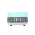 thumbnail image 1 of Difusor de aceite esencial y humidificador con reloj de altavoz, luces nocturnas de 7 colores, aromaterapia eléctrica de niebla fría para oficina, hogar, dormitorio XianweiShao 1327537059851, 1 of 5