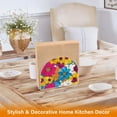 thumbnail image 4 of Ryvnso Acrylic Napkin Holder Table Kitchen Paper Tissue Organization 1 Pack Daisy Chrysanthemum Flowers, 4 of 7