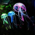 thumbnail image 4 of 6 adornos de medusas brillantes para acuario, 4 of 5