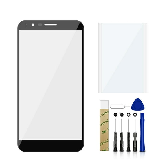 For Cricket LG Stylo 3 M430 Replacement Front Outer Glass Lens Screen Tool