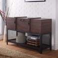 thumbnail image 4 of Denhour DH BASIC Vintage Trunk Style 47" Storage Console Table by, 4 of 5