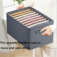 Eyicmarn Jeans Organizing Box Wardrobe Clothes Organizer 6/7/9