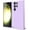 Lilac, variant on KOMI for Samsung Galaxy S23 FE Phone Case Liquid Silicone, Fluorescent Bright Solid Color, Cute Thin Slim Soft Rubber TPU Plain Smooth Gel Matte Protective Cover for Women Girl, Fuchsia Yellow