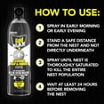 thumbnail image 6 of Raid MAX Foaming Wasp & Hornet Killer, Fast Coverage Foam, 16.5 oz, 6 of 14