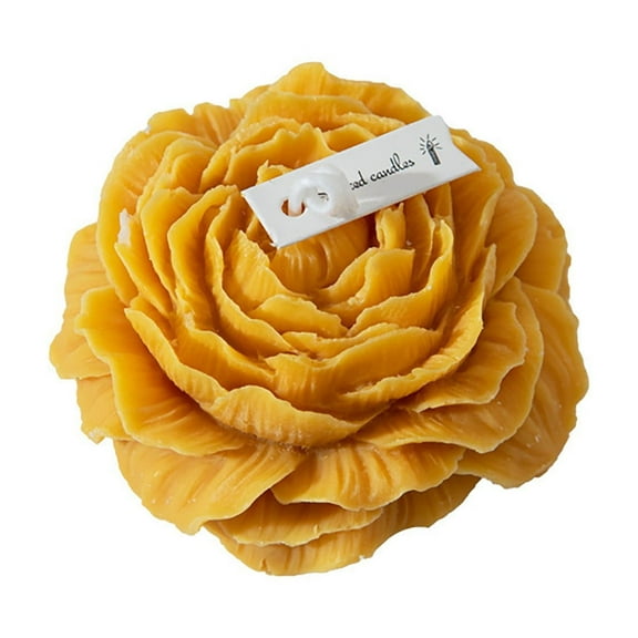 BINGLI Peony Flower Shape Scented Candle Soy Scented Candles Stress Re Lief And Relax For Home Spa Yoga Birthday Decor Wedding Party Presen't Art Funny Scented Candle For Women Gifts