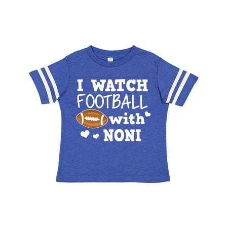 

Inktastic I Watch Football with My Noni Gift Toddler Boy Girl T-Shirt