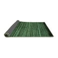 thumbnail image 2 of Ahgly Company Indoor Rectangle Oriental Turquoise Blue Modern Area Rugs, 2' x 3', 2 of 4