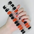 thumbnail image 5 of JZROCKER Halloween Nails Stickers Glow in the Dark Gels Nails Strips Full Nails Wrap, 5 of 21