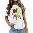 thumbnail image 4 of Raeneomay Oversized T Shirts for Women Fashion Printed Short Sleeved Round Neck Top, 4 of 6
