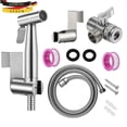 thumbnail image 2 of Bidet Douche Toilet Spray Set Shattaf Shower Head Hose Sprayer Kit Hand, 2 of 5