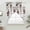 Brown Ivory, variant on Sweet Home Swag Curtains for Kitchen/Bedroom/Living Room, Western Stars Bird Houses White Wood Plank Scalloped Curtains 63 Inch Long, Window Swag Topper Curtains Valances 2 Panels Set 36"x63"