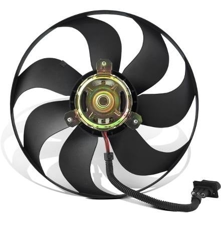 A/C Condenser Fan Motor-Engine Cooling Fan Left Valeo 696083 