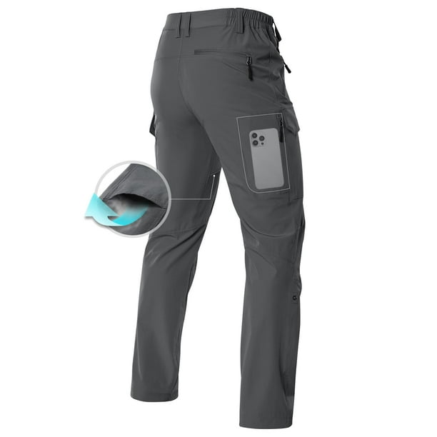 Pantalones cargo de senderismo Moosehill, ligeros y resistentes al agua, para hombre
