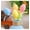 D, variant on Bcylexb 6-Pack 8.3" Foam Easter Eggs with Pattern Printing, Holiday Simulation Eggs Bouquet for Card Scene Layout, Festive Decoration and Display Accessories, C