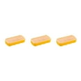 thumbnail image 4 of Redempat PP TPE Ice-cube Tray Flexible Solid Color Replacement 8 Grid Home Bar Mold Tool Accessories with Dustproof Lid Yellow 3Set, 4 of 6