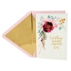 Hallmark Signature Mother's Day Card (Roses with Gold)
