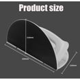 thumbnail image 4 of HUGFEGWE Multifunctional Semi-Circular Angle Sanding Sandpaper Tool, Self-Adhesive Handheld Micro Detail Sander Kit, Drywall Corner Sander, Sandpaper 180/240/320 Grit, DIY Polishing AZ824-13908, 4 of 7