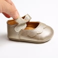 thumbnail image 5 of Baby Girl Anti-Slip PU Leather Sneaker Shoes Newborn First Walkers Crib Shoes, 5 of 7