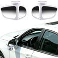 thumbnail image 2 of Blind Spot Mirror 2 Pcs, 360 Degree Adjustable Wide Angle Convex Side Mirror for Cars, Suvs, Trucks, Universal Auxiliary Mirror, 2 of 5