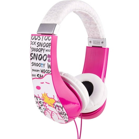 Sakar HP2-03080 Peanuts Kid-Friendly Headphones