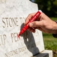 thumbnail image 4 of Tombstone Marker Pen, Waterproof Stone Touch-Up Paint Pen with Strong Coverage, Quick-Dry and Fade-Resistant for Grave Inscriptions, 4 of 5