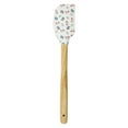 thumbnail image 1 of Holiday Time Christmas Holly Berries Silicone Spatula with Wooden Handle, Festive Baking Tool, 1 of 6