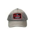 thumbnail image 2 of COORS Light Dark Gray Adjustable Hat Ball Cap, 2 of 4