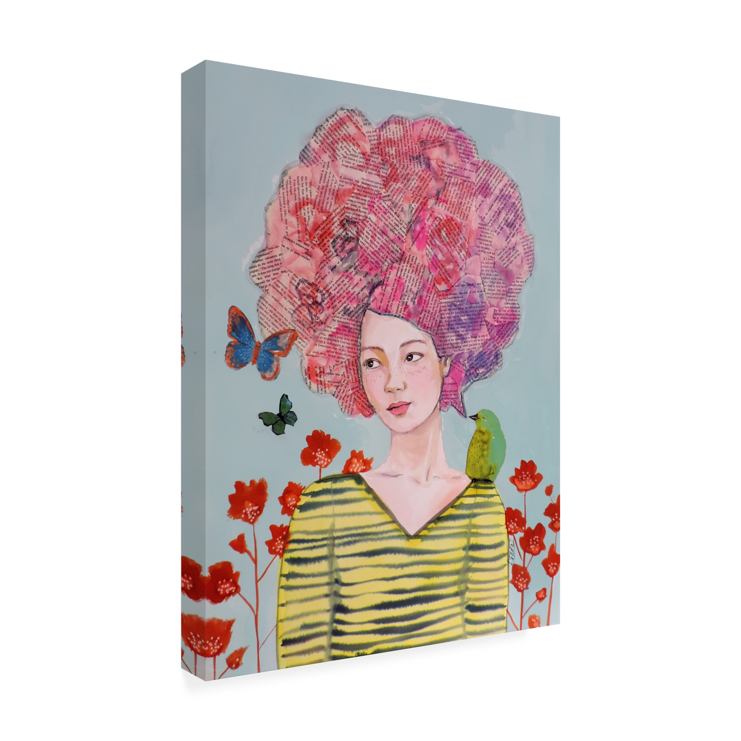 Sylvie Demers 'Histoires Deeenfance' Canvas Art