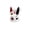 Multicolor, variant on Halloween Gothic Dark Gray Bunny Plush Keychain Spooky Decor for Patio Yard Home Halloween Decorations 4 Inch