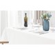 thumbnail image 2 of Rectangle 80*120cm Linen Textured Table Cloth Stain and Wrinkle Resistant Washable Polyester, Decorative Table Cover Waterproof for Dining, Buffet and Camping, White, 2 of 5