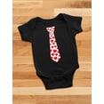 thumbnail image 7 of Tstars Boys Unisex Valentine's Day Love Red Hearts Tie Love Gift for Valentine's Day best and Cute Gift Idea for Boy Infant Baby Bodysuit, 7 of 7