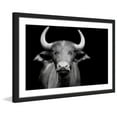 thumbnail image 2 of Marmont Hill "Cow Stare" Framed Painting Print, 2 of 5