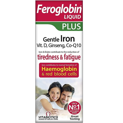 Vitabiotics Feroglobin 0ml Plus Liquid Walmart Com Walmart Com
