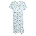 thumbnail image 3 of JEFFRICO Womens Nightgowns Sleepwear Soft Pajama Dress Nightshirts Plus Size, 3 of 5