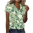 thumbnail image 2 of LiMoi Shirts for Women Short Sleeve Trendy T Shirts White Big T Shirts for Women Graphic Vintage T Shirts Get it Fast, 2 of 6