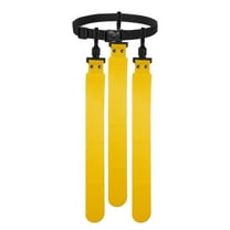 Uxcell Flag Football Set, Adjustable Flag Football Belt with 1 Belt and 3 Flags Easy Tear Away for Men Women Players Training Competition (Yellow)