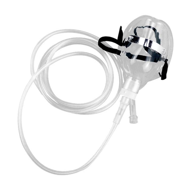 ZOYONE Portable Oxygen Mask with Elastic Strap Medicinal Oxygen Therapy Mask with Bag