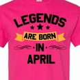 thumbnail image 4 of Inktastic Legends Are Born in April T-Shirt, 4 of 5