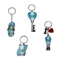 thumbnail image 4 of 8 Pack Guatemala Keychains Country Metal Keychain, 4 Bottle Opener, Slipper, Heart-shaped Key, Beer, Guitar, Turtle, etc. Souvenir Keychains, Gift, Bulk, 4 of 6