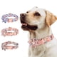 thumbnail image 5 of Collar para perros con lazo y flores, el collar para perros para niñas es adecuado para perros grandes y pequeños, 5 of 5