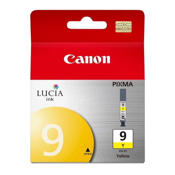 Depósito de tinta Canon PGI-9 amarillo para impresoras Pro9500 MX7600
