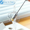 thumbnail image 7 of Generic 2024 New Stainless Steel Semi-Automatic Whisk, Egg Whisk Hand Push Rotary Whisk Blender, Hand Push Mixer Stirrer Tool, Whisks for Cooking Kitchen Home Egg Milk, Easy to Use (12 Inch), Large, 7 of 7