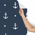 thumbnail image 4 of MuralsPrint Anchor Nursery Removable Wallpaper - 10'ft H x 24''inch W, 4 of 4