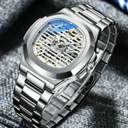 CHENXI New 2022 Men Mechanical Watch Top Brand Luxury Full Steel Automatic Watch Sport Waterproof Watch Men relogio masculino